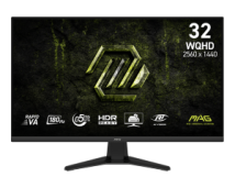 MSI MONITOR GAMING MAG 325QF E18V, FLAT RAPID VA WQHD, 32", 16:9, 300CD/M2, 3500:1, 0.5MS, 180Hz, 2560x1440, 2xHDMI/ 1xDP/ HP OU