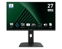 MSI MONITOR PRO MP275PG, FLAT IPS FHD, 27", 16:9, 300 CD/M2, 1000:1, 1MS, 100Hz, 1920x1080, HDMI/ DP/ VGA/ HP OUT, 2X2W SPEAKERS