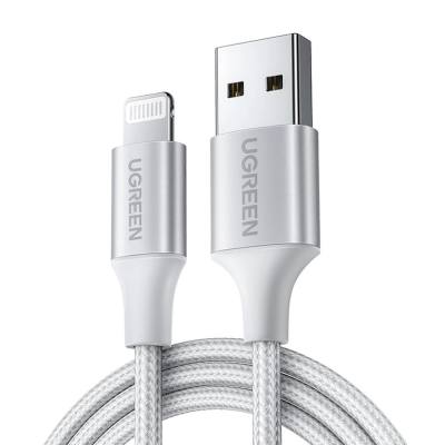 Ugreen USB-A to Lightning Cable 2m Grey (60163) (UGR60163)