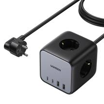 Ugreen Power Strip Cube EU CD268 65W 1.8m black (60113B) (UGR60113B)