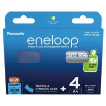 Μπαταρία Επαναφορτιζόμενη Panasonic eneloop BK-3MCDEC4BE 2000mAh size AA Ni-MH 1.2V Τεμ. 4 με κουτί αποθήκευσης