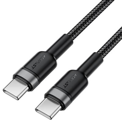 Καλώδιο Σύνδεσης Acefast C22-03 USB-C σε USB-C Braided USB2.0 3A 60W 1.2m Μαύρο