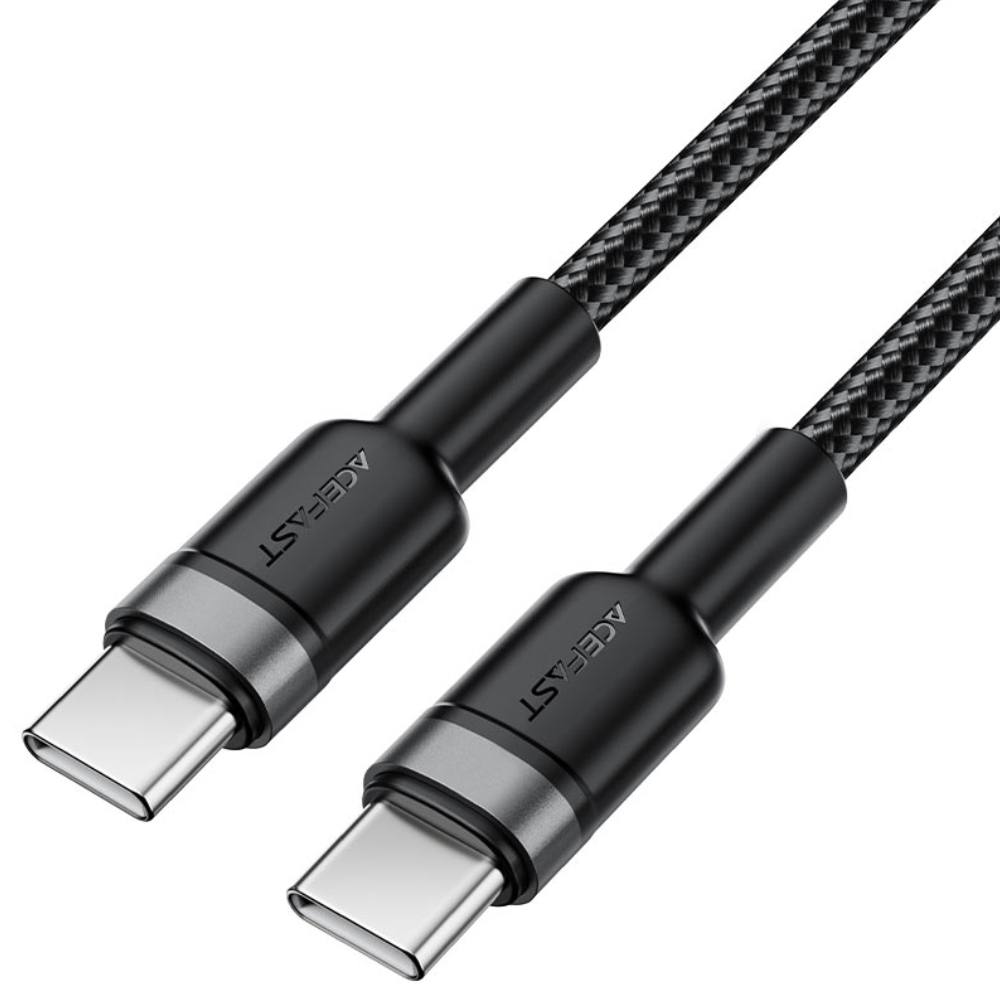 Καλώδιο Σύνδεσης Acefast C22-03 USB-C σε USB-C Braided USB2.0 3A 60W 1.2m Μαύρο