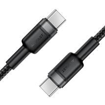 Καλώδιο Σύνδεσης Acefast C22-03 USB-C σε USB-C Braided USB2.0 3A 60W 1.2m Μαύρο