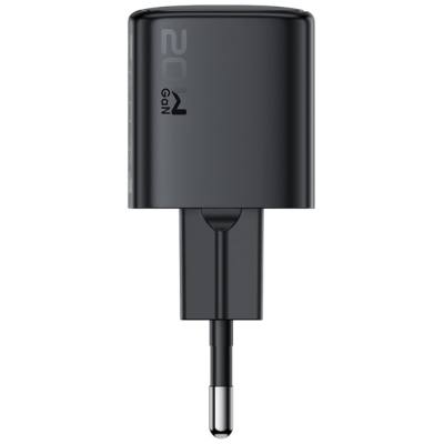 Φορτιστής Ταξιδίου Acefast A117 Mini Fast Charging USB-C PD20W 3A GaN Μαύρος