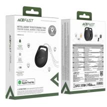Acefast Tag S2 Anti-Lost Tracker Μόνο για iOS Συμβατό με Apple Find My Network με Λουράκι Μαύρο