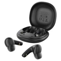 Wireless Hands Free Acefast W3 v5.4 350mAh ANC TWS 4-mic ENC με Mini Θήκη Φόρτισης Μαύρα