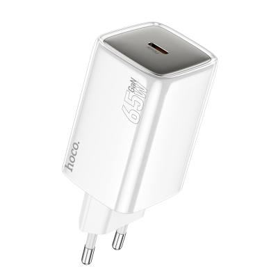 Φορτιστής Ταξιδίου Hoco N48 Glorious USB-C 65W Λευκός