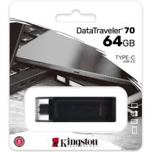 USB 3.2 Kingston Flash Drive 64GB USB-C DT70/64GB
