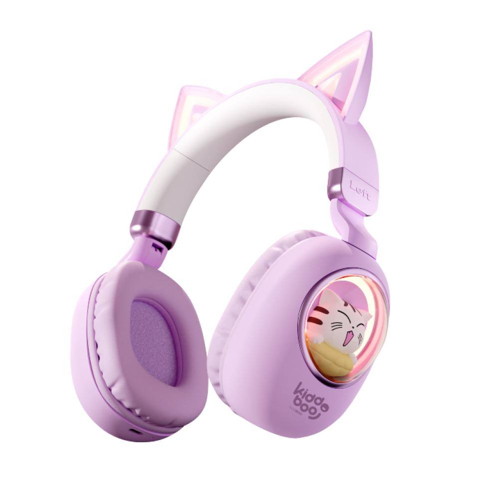Kiddoboo Delulu Bluetooth Headphones Lavender (KBKID5LVD)