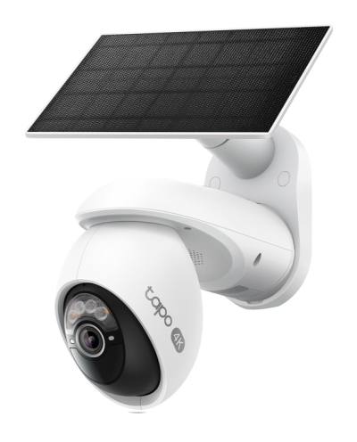 TP-LINK smart ηλιακή κάμερα Tapo C660 KIT, 4K/8MP, WiFi, PTZ, SD, IP65, EU/1.0