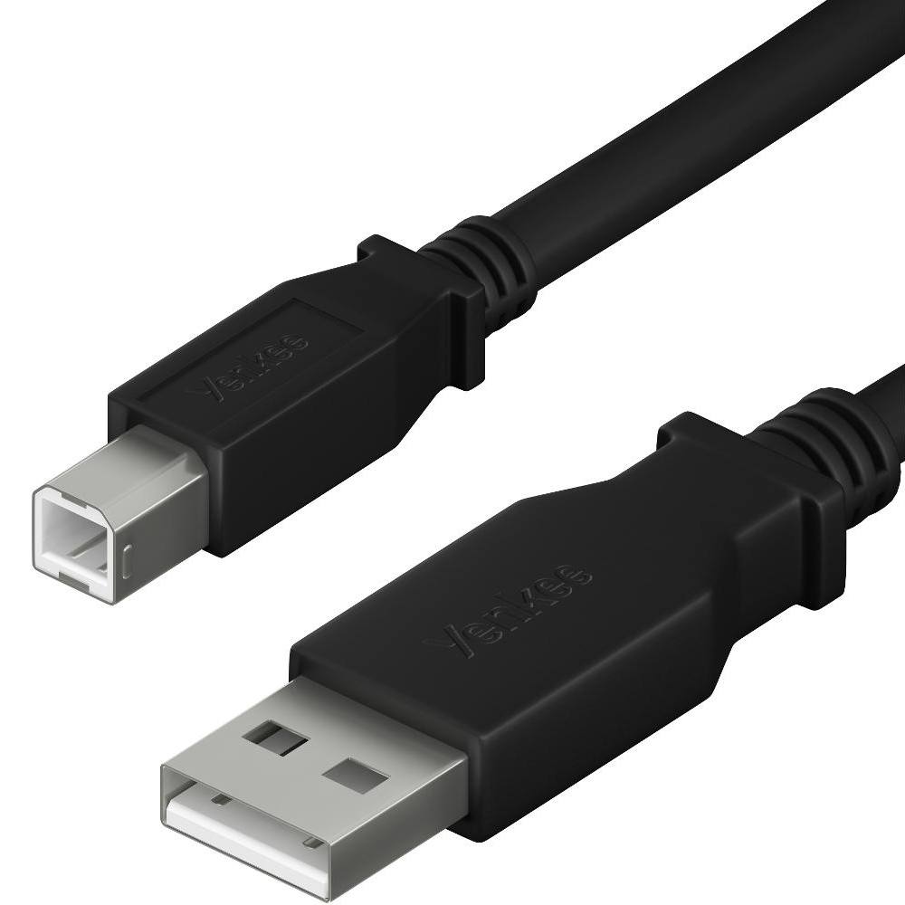 Καλώδιο Σύνδεσης Yenkee YCU 015 USB-A σε USB-B 2.0 480Mbps 1.5m