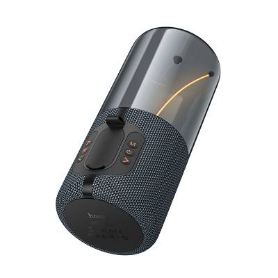 Φορητό Ηχείο Wireless Hoco BS64 Rocker V5.4 TWS 5W 1200mAh FM Micro SD USB AUX Μπλε