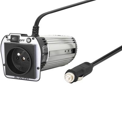 Φορτιστής Μετατροπέας 12V σε 240V Αυτοκινήτου Yenkee YAU 140 με 1 Έξοδο Σούκο 280W και Διακόπτη Ασφαλείας