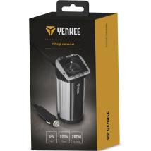 Φορτιστής Μετατροπέας 12V σε 240V Αυτοκινήτου Yenkee YAU 140 με 1 Έξοδο Σούκο 280W και Διακόπτη Ασφαλείας