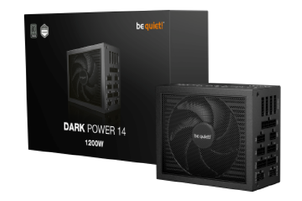 BEQUIET PSU DARK POWER 14 1200W BP021EU, TITANIUM CERTIFIED, MODULAR CABLES, 135MM FAN, 10YW.