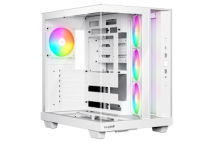 BEQUIET PC CHASSIS LIGHT BASE 500 LX WHITE BGW86, MIDI TOWER ATX, W/O PSU, Side: 3x Light Wings LX Reverse 120mm PWM White, Rear