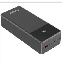 Power Bank Energizer UE27062PQ 27000mAh PD65W Fast Charge με 2xUSB-C 1xUSB-A 1xMicroUSB και LED Ένδειξη Μπαταρίας Μαύρο
