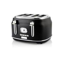 Φρυγανιέρα 4 Θέσεων 1750 W Μαύρη Retro Series