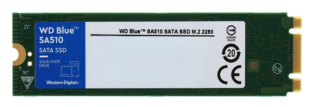 WD M.2 SATA III SSD Blue SA510, 500GB, 560/560MBps, FR