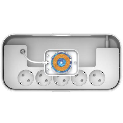 Επιτραπέζιος Φορτιστής Box Energizer EPB2500W03EU 2500W 10A Max με 5xΣούκο + 1xUSB-C PD20W + 2xUSB-A 18W QC3.0 / 2.4A, Ασύρματη 