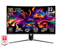 MSI MONITOR GAMING MPG 321CURX QD-OLED, CURVED QD-OLED UHD 4K, 32", 16:9, 250CD/M2, 1.500.000:1, 0,03MS, 240Hz, 3840x2160, 2x HD