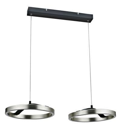POWERTECH LED φωτιστικό οροφής HLL-0203, 42W, 4000K, 70x30x120cm, ασημί/μαύρο