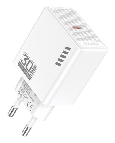 KAKUSIGA φορτιστής τοίχου KSC-1241, USB-C, 30W, λευκός