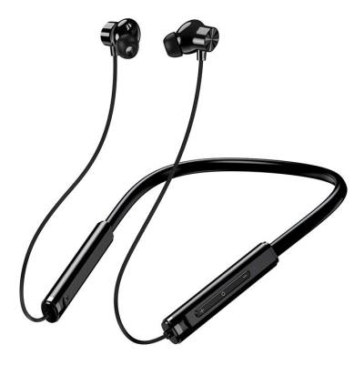 KAKUSIGA earphones KSC-1878 με μαγνήτη, Bluetooth, 10mm, 200mAh, μαύρα