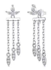 BAMOER σκουλαρίκια καρφωτά BSE1240 με κυβική ζιρκόνια, ασήμι 925, ασήμι