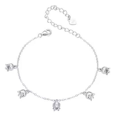 BAMOER βραχιόλι BSB183, ασήμι 925, ασημί