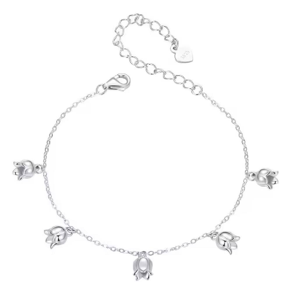 BAMOER βραχιόλι BSB183, ασήμι 925, ασημί