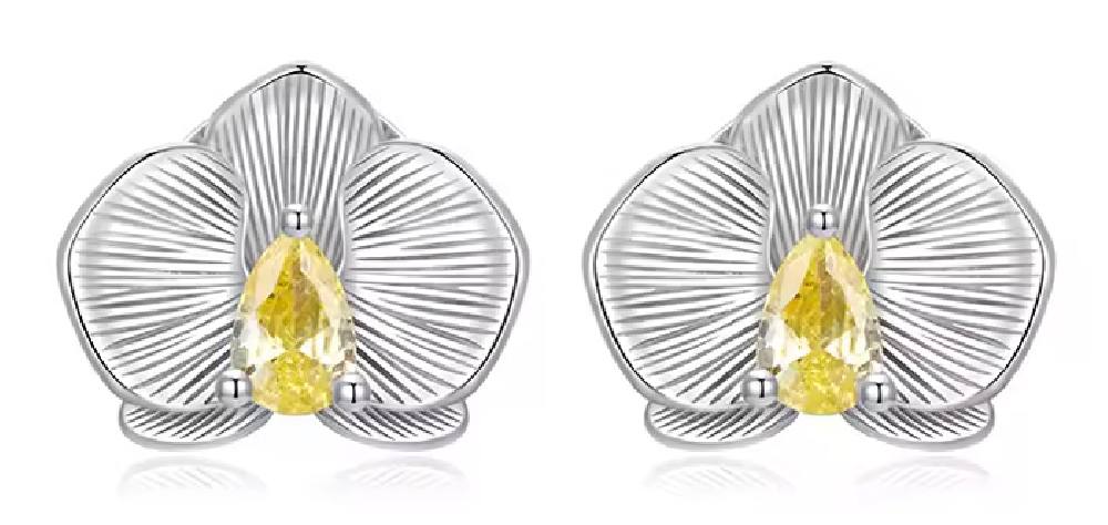 BAMOER σκουλαρίκια καρφωτά BSE1170 με κυβική ζιρκόνια, ασήμι 925, ασήμι