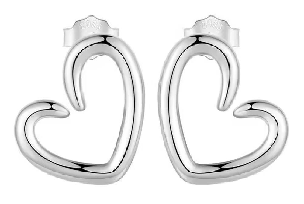 BAMOER σκουλαρίκια καρφωτά SCE1769, ασήμι 925, ασημί