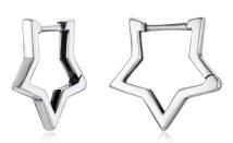 BAMOER σκουλαρίκια κρίκοι SCE1136, ασήμι 925, ασημί