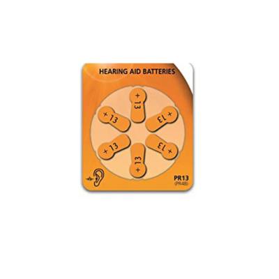 Μπαταρίες Ακουστικών Βαρηκοΐας Panasonic PR13 1.4V Τεμ. 6 Bulk