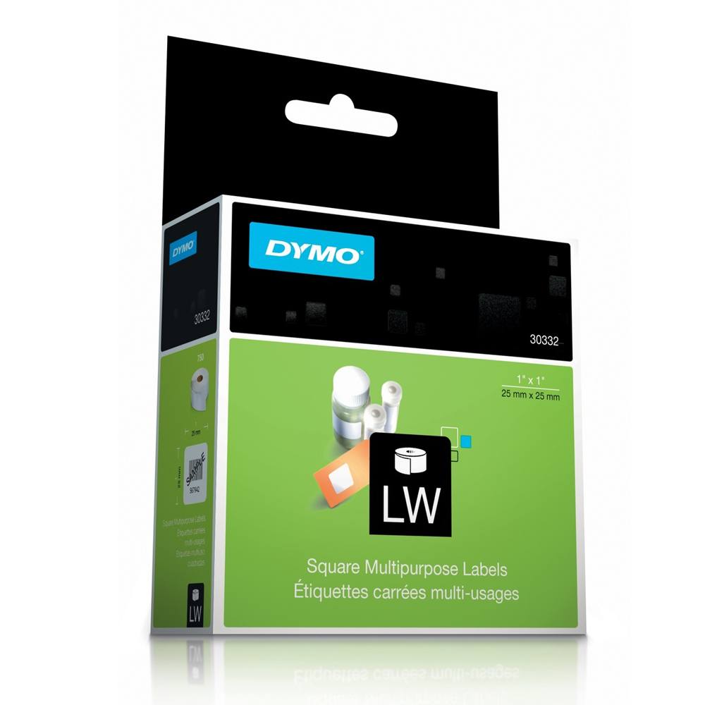 Ετικέτες Γενικής Χρήσης DYMO Square Removable 25x25mm. (Λευκό) (S0929120)