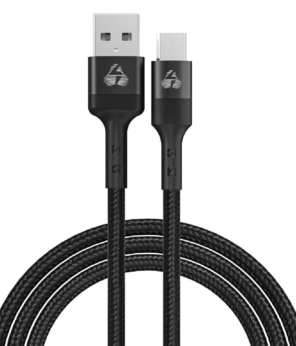 POWERTECH καλώδιο micro USB σε USB PTR-0170, 12W 2.4A, copper, 1.5m, μαύρο