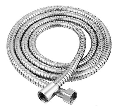 BRUNO σπιράλ ντους BRN-0244, ανοξείδωτο ατσάλι, 1.5m, ασημί