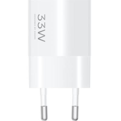 Φορτιστής Ταξιδίου Xiaomi BHR087LEU Nano Power 33W με USB-C Λευκός