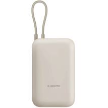 Xiaomi Power Bank 10000mAh BHR9072GL 22.5W με 1xUSB-A 1xUSB-C και Ενσωματωμενο Καλώδιο Μπέζ