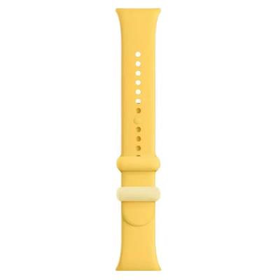 Watchband Xiaomi Silicon Strap για Smart Band 8 Pro με Quick-release Δέσιμο Κίτρινο BHR8010GL