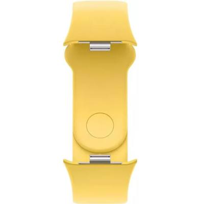 Watchband Xiaomi Silicon Strap για Smart Band 8 Pro με Quick-release Δέσιμο Κίτρινο BHR8010GL