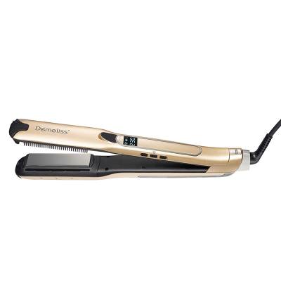 Ψηφιακή Πρέσα Μαλλιών Με Ατμό & Πλάκες Τιτανίου 230˚C