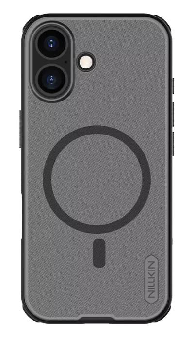 NILLKIN θήκη Super Frosted Shield Pro Magnetic για Apple iPhone 17, διάφανη/μαύρη