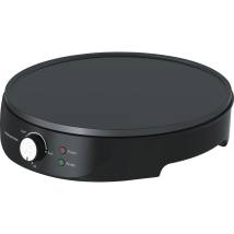 Κρεπιέρα Smarton CM 300 1200W με Ρυθμιζόμενη Θερμοκρασία Αντικολλητική Επιφάνεια 30cm και Ξύλινα Βοηθητικά Εργαλεία Μαύρη