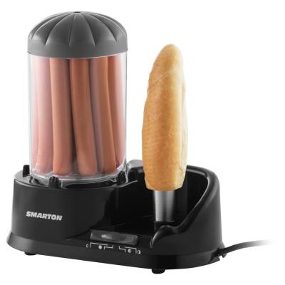 Συσκευή Hot Dog 2 σε 1 Smarton HM 020 350W – Ατμομάγειρας για Λουκάνικα, Ζέσταμα Ψωμιού & Βράσιμο έως 3 Αυγών