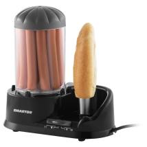 Συσκευή Hot Dog 2 σε 1 Smarton HM 020 350W – Ατμομάγειρας για Λουκάνικα, Ζέσταμα Ψωμιού & Βράσιμο έως 3 Αυγών
