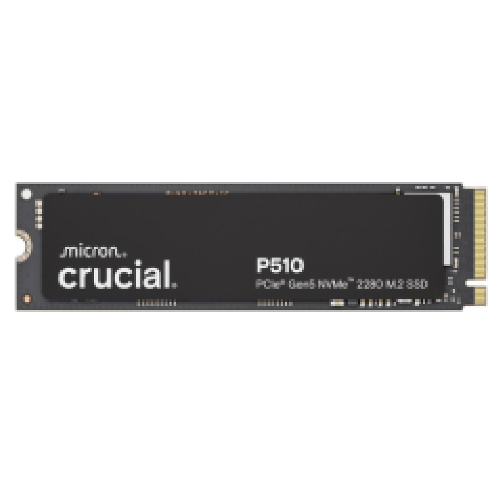 CRUCIAL SSD M.2 NVMe PCI-E GEN5 1TB CT1000P510SSD8, M.2 2280, NVMe PCI-E GEN5x4, READ 11000MB/s, WRITE 9500MB/s, 2YW.