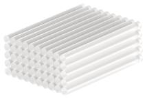 GOOBAY ράβδοι σιλικόνης 77853, Φ11mm x 200mm, διάφανο, 50τμχ